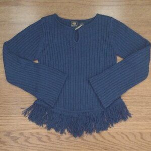 7/8 | Boho Blue Sweater | Route 66